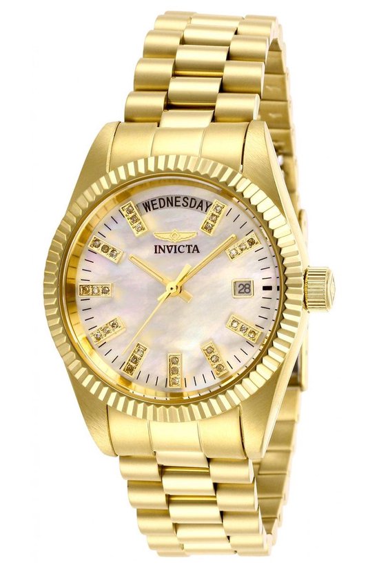 Danish Design Dameshorloge Goud Titanium 33mm