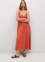 Getextureerde Midi Jurk 87039036 87