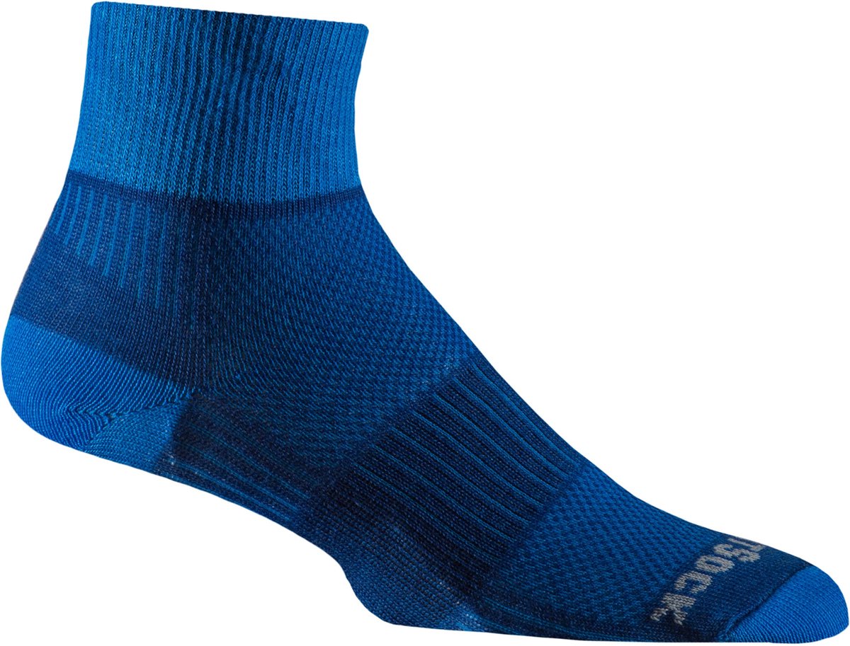 Wrightsock Coolmesh Quarter Electric 45-49 Blauw