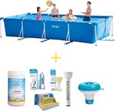 Zwembad - Frame Pool - 450 x 220 x 84 cm - Inclusief WAYS Onderhoudspakket