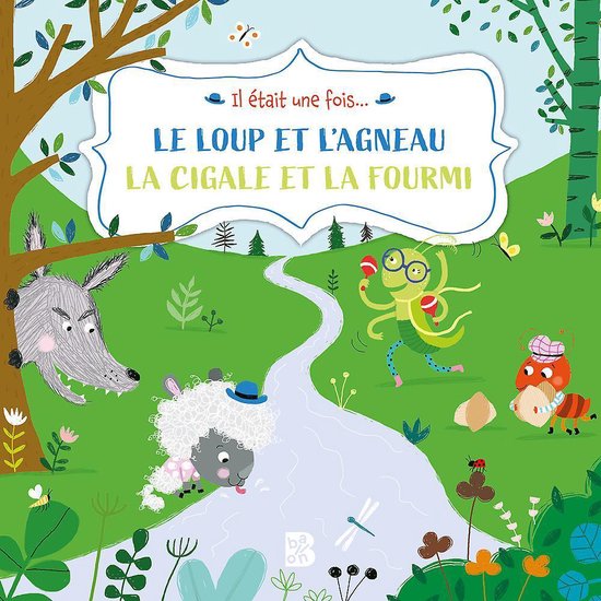 Le loup et l'agneau / La cigale et la fourmi 9789403225203 Boeken bol