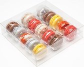 Franse Macaron Dozen set voor 15 19.5x5.1x19.1cm (25 Stuks) [MBS3]