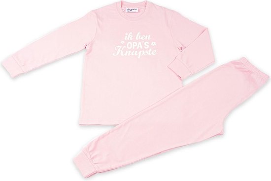 Fun2Wear - Pyjama Opa's Knapste - Roze - Maat 74 -