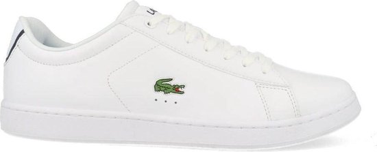 Lacoste Carnaby Evo Bl 1 SMA Heren Sneakers - Wit - Maat 47 | bol.com