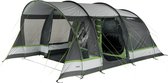 High Peak Tunneltent Garda 4.0 - 4 persoons - Verduisterde Binnentent - Grijs