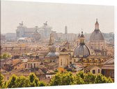 Uitzicht op Monument Victor Emmanuel II in Rome - Foto op Canvas - 45 x 30 cm