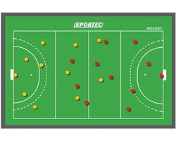 Sportec Coachbord Hockey Magnetisch 46 X 30 Cm