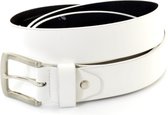 XXL Belts Riem Jeans 673 - Wit - 145 cm
