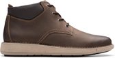 Clarks - Heren schoenen - Un Larvik Top2 - G - brown leather - maat 9