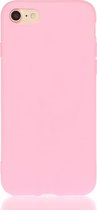 Apple iPhone SE (2020) Hoesje - Mobigear - Color Serie - TPU Backcover - Roze - Hoesje Geschikt Voor Apple iPhone SE (2020)