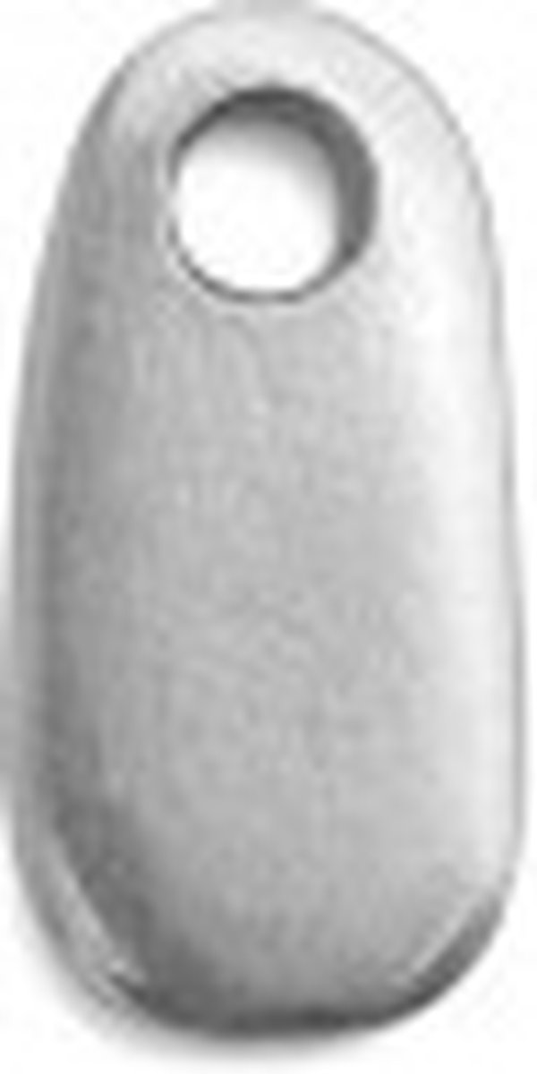 Tinnen hangers, Label, 12 x 5 mm, ImpressArt