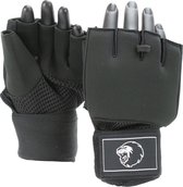 Super Pro Combat Gear Mexican Wrap Binnenhandschoenen Zwart/Wit Small