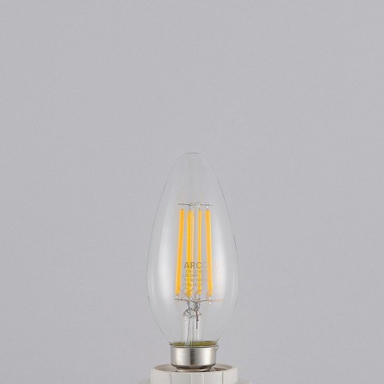 Arcchio - E14 LED-lamp- met dimmer - glas - E14