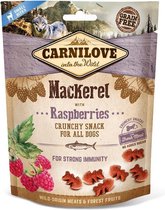 Carnilove Crunchy hondensnack Mackerel with Raspberries 200 gram -  - Hondensnack