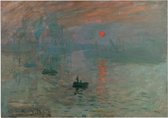 Zonsopgang, Impression, Soleil Levant, Claude Monet - Foto op Forex - 120 x 90 cm