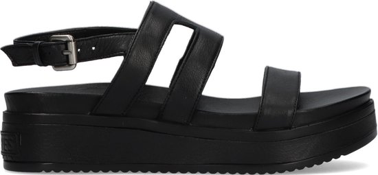 Shabbies 170020168 Sandalen - Dames - Zwart - Maat 38 | bol.com