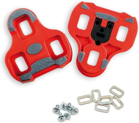 Look Kéo Grip Schoenplaatjes - Rood