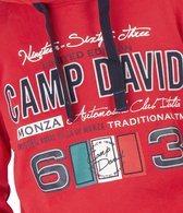 Camp David ® hoodiesweater "Italiaans kampioenschap", rood