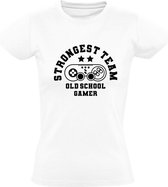 Gamer Dames t-shirt | Wit | Joystick | Controller | Game Console | Computerspel | Game Computer | Videogame | Videospel