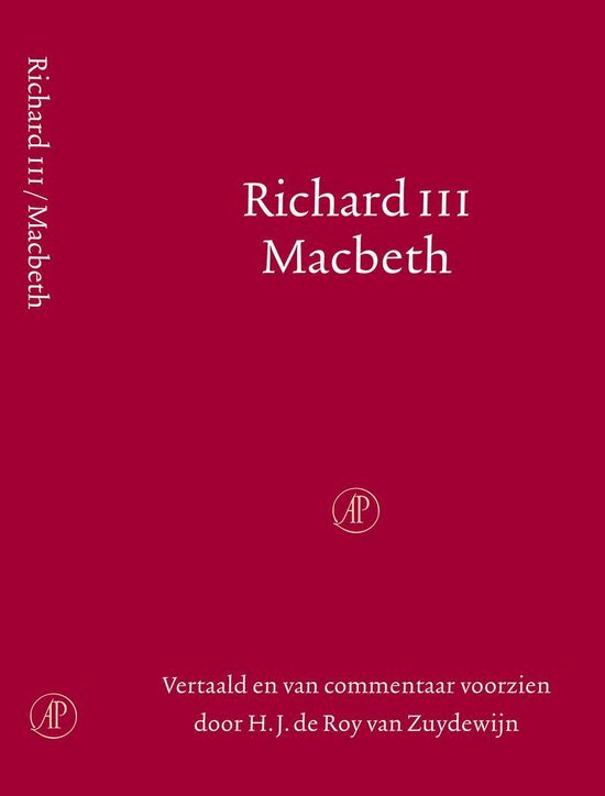 Cover van het boek 'Richard III & Macbeth' van William Shakespeare