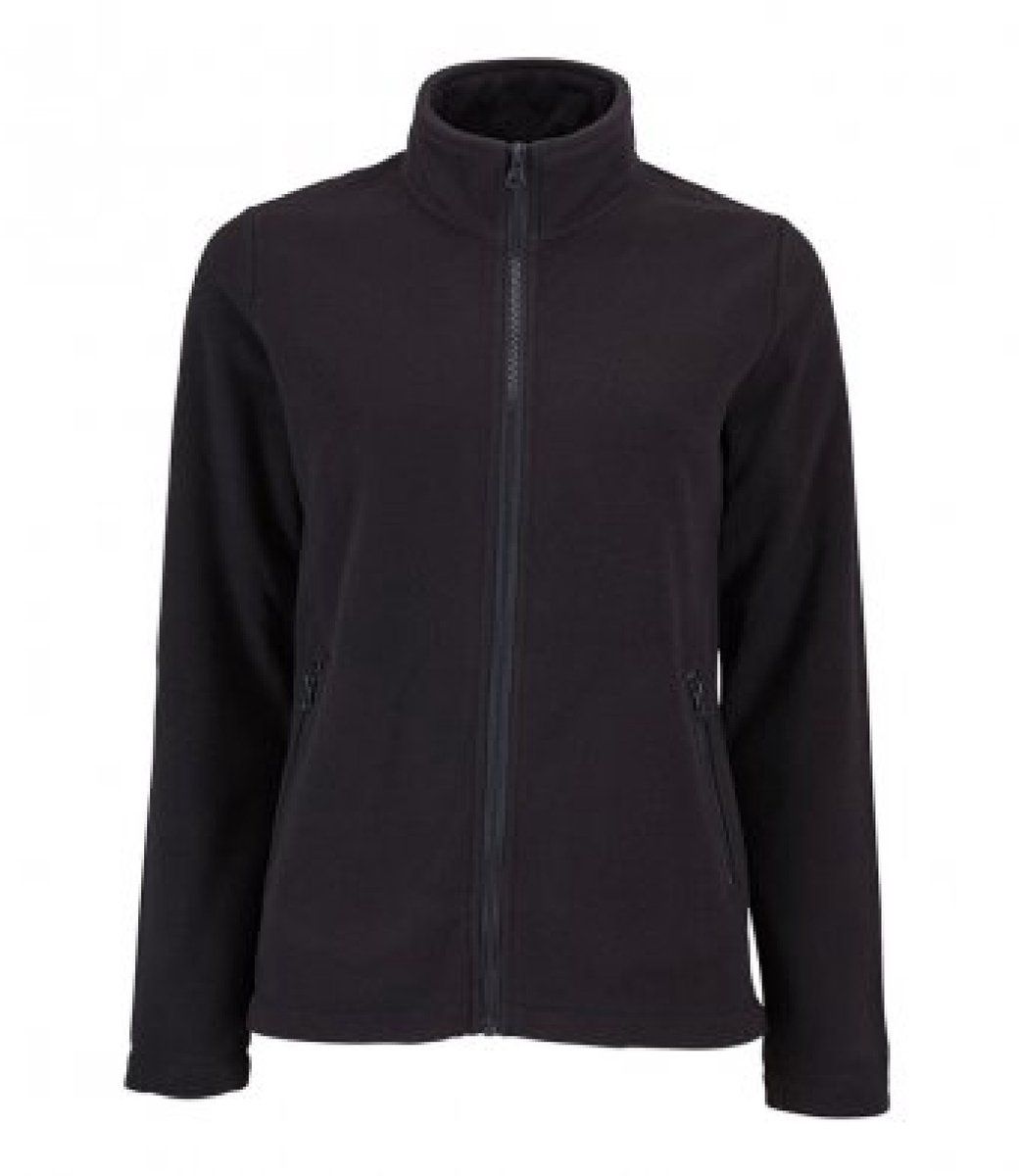 SOLS Dames/dames Normandische Fleece Jacket Zwart