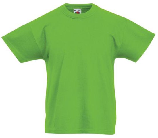 T-shirt à manches courtes Original Fruit Of The Loom pour enfants / enfants (citron vert)