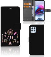 Smartphone Hoesje Motorola Moto G100 Book Style Case Boho Dreamcatcher