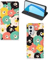 Telefoonhoesje OnePlus 9 Wallet Bookcase Bears