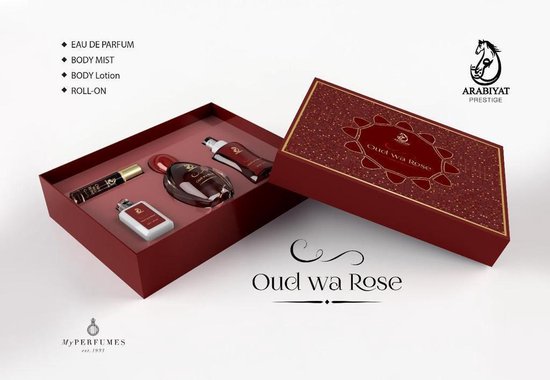 OUD WA ROSE Coffret Cadeau Ramadan - Coffret Cadeau Parfum Corps Parfum -  Coffret... | bol