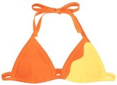 SEA'SONS - Bikini Top Dames - Kleurveranderend - Oranje - Maat XL