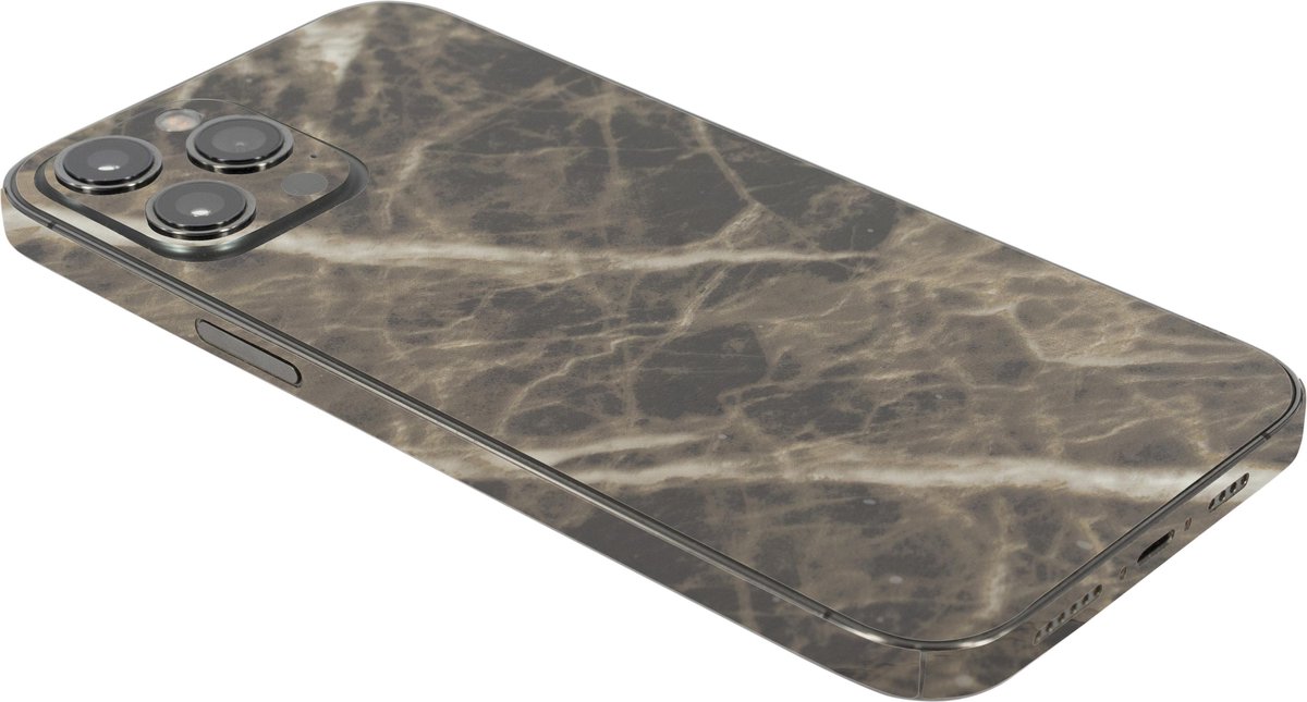 ScreenSafe Skin iPhone 12 Sand Marble zonder logo