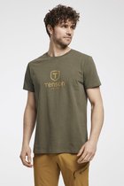 Tenson Core Tee M - T-shirt - Heren - Olijfgroen - Maat M