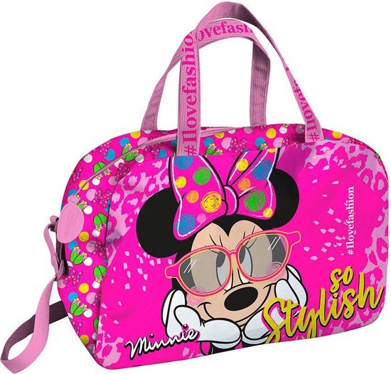 Correspondentie Sortie kant Disney Sporttas Minnie Mouse Meisjes 21,8 Liter Polyester Roze | bol.com