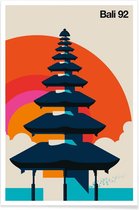JUNIQE - Poster Bali 92 -30x45 /Kleurrijk