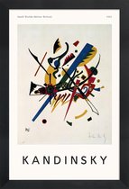 JUNIQE - Poster in houten lijst Kandinsky - Small Worlds -60x90