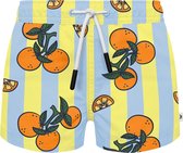 SEABASS Zwembroek - Slim Fit - Trendy Kinderzwembroek - Duurzaam - 100% Gerecycled Polyester - Gemaakt van Plastic Flessen uit de Oceaan - Seaqual - Zachte Binnenbroekjes - Zwemshort - Snel D