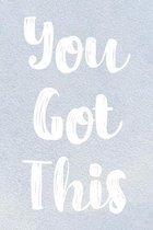 You Got This: A Journal for Self Discovery with Positive Writing Prompts to Find Peace and Happiness (Cute Watercolor Cover)