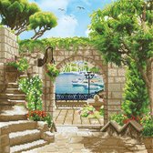 DD12.056 DIAMOND DOTZ® - 51.5x51.5cm - Mediterranean Stroll