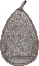 Water Drop Bath Mitt - Taupe - Bath and Shower - Touché Bath & Shower