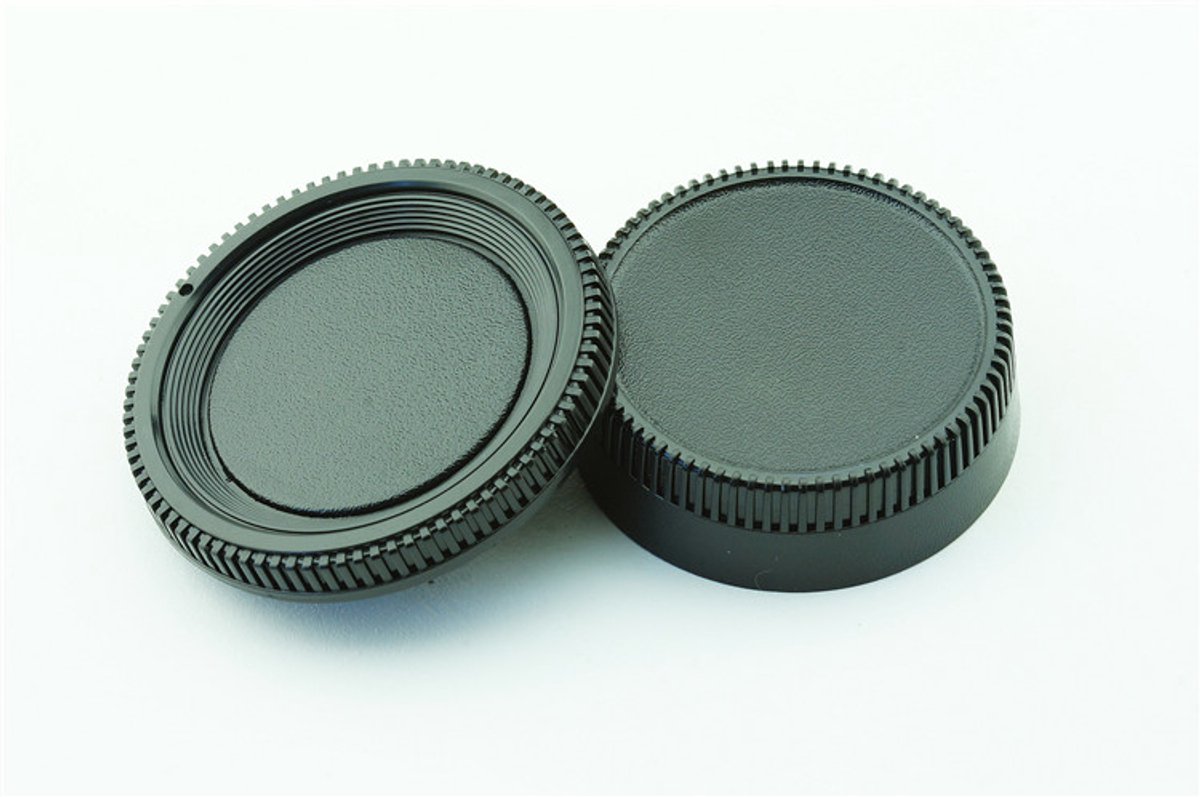 Achterdop+Bodydop (2 stuk): Nikon AI mount camera lens