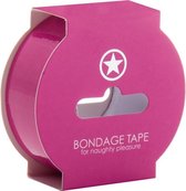 Non Sticky Bondage Tape - Pink - Bondage Toys -
