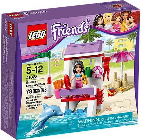 oven Leuk vinden Voorafgaan LEGO Friends Emma's Reddingspost - 41028 | bol.com