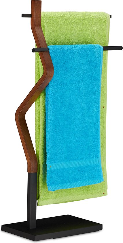 Porte-serviettes sur pieds GRAO, design moderne et élégant, H x L x P