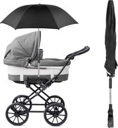 Baby Kinderwagen Paraplu parasol Zwart