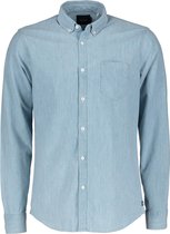 Scotch & Soda Overhemd - Slim Fit - Blauw - L