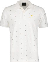 Scotch and Soda - Polo Pique Wit - XL - Modern-fit