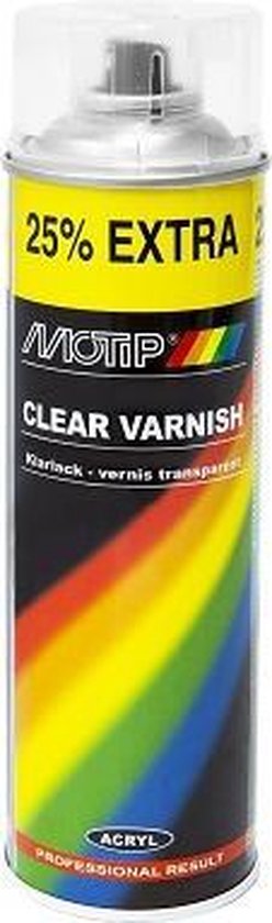 Bombe de peinture Motip pour Auto 500ml / M04009 Neuf