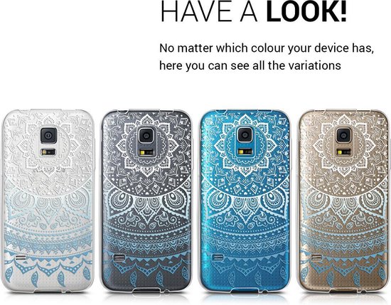 kwmobile telefoonhoesje voor Samsung Galaxy S5 Mini G800 - Hoesje voor  smartphone in... | bol.com
