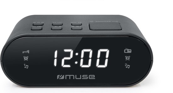 Muse M-10 CR Radio portable Internet Analogique Noir | bol