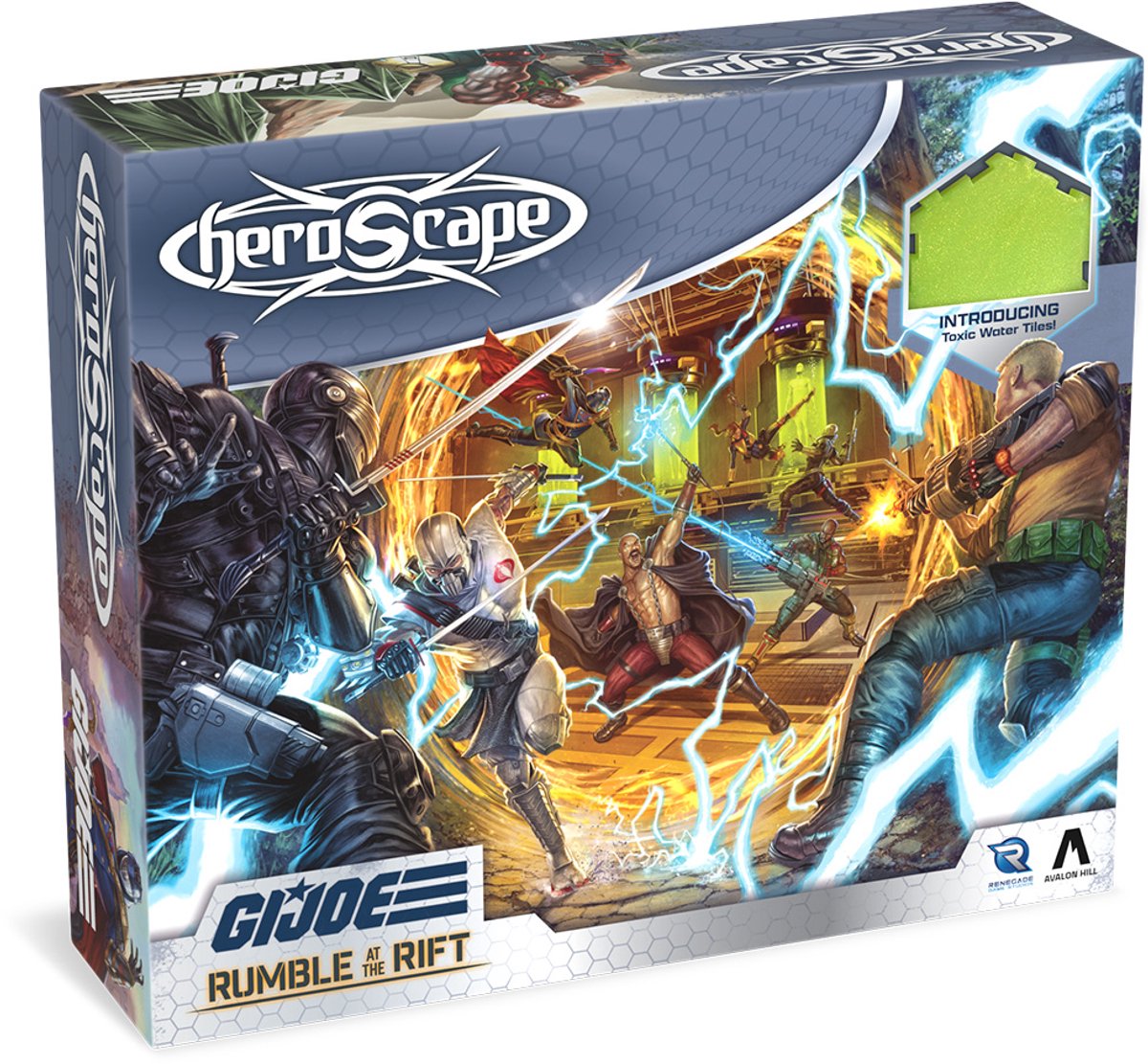 G.I. JOE Heroscape: Rumble at the Rift Battle - Bordspel uitbreiding - Engels